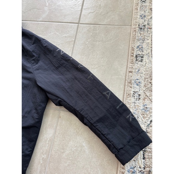 Nike Air Jacket Mens 2XL Black Fleece Woven Outdoor Sporty Vintage‎ Athletic - Picture 6 of 11